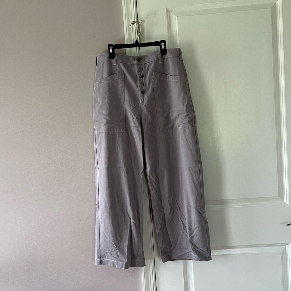 RVCA Cropped High Waisted Pants